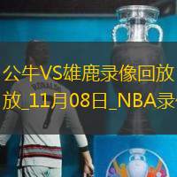 2025年11月8日NBA杯小组赛公牛vs雄鹿