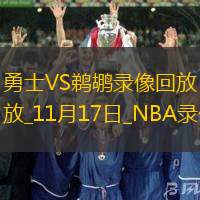 2025年11月17日NBA常规赛勇士vs鹈鹕