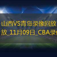 CBA常规赛山西123-112青岛