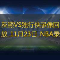 2025年11月23日NBA常规赛灰熊vs独行侠